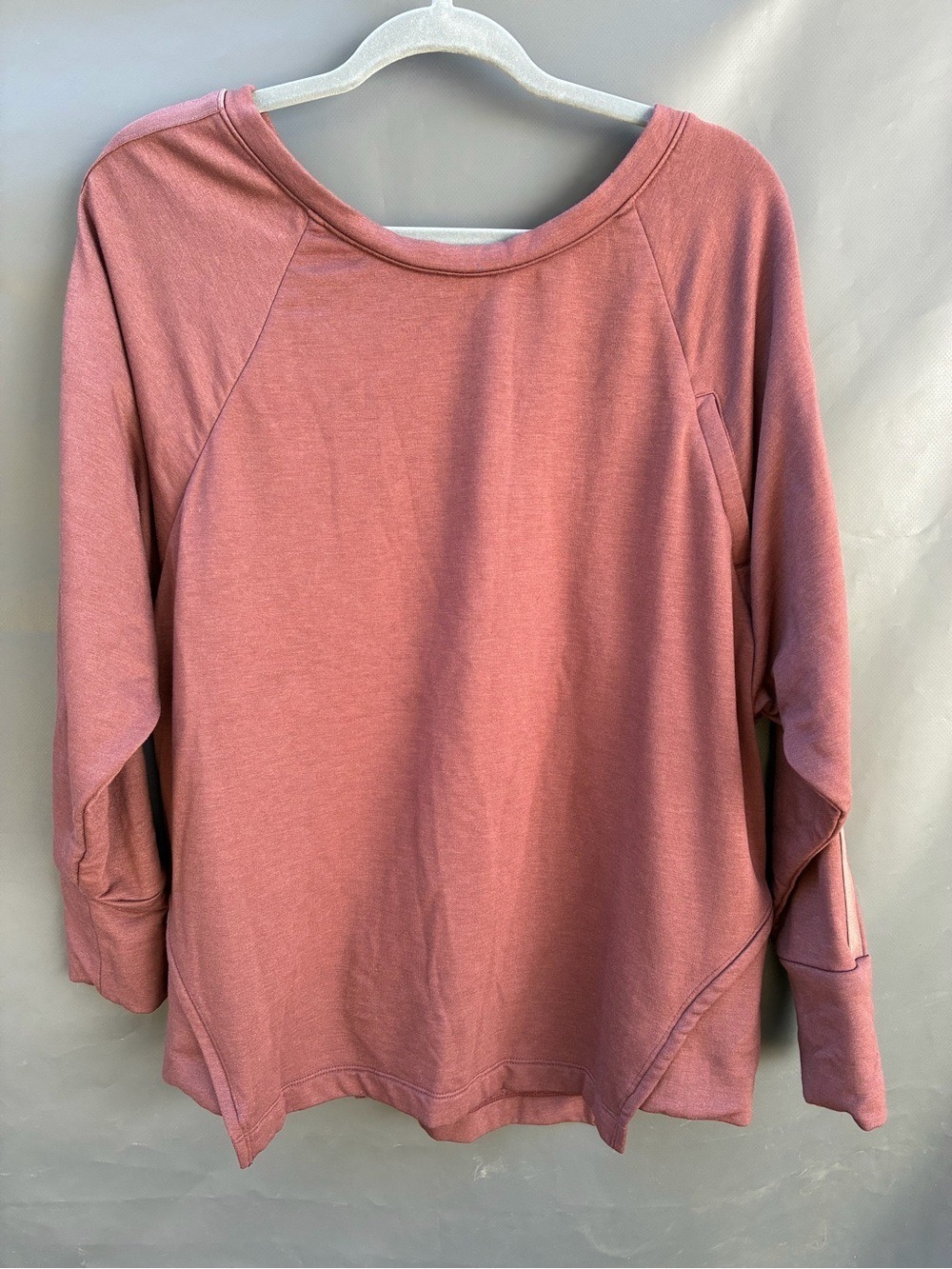Thrive Societe Mauve Yoga Pullover Large - Picture 2 of 8